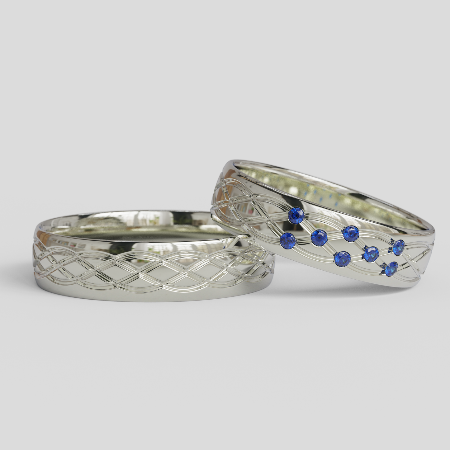 Argollas Matrimonio Ginebra Plata 950