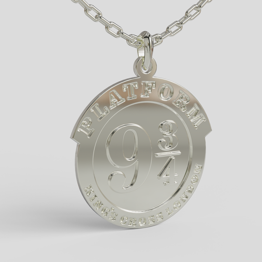 Colgante Plataforma 9 3/4  Plata 950
