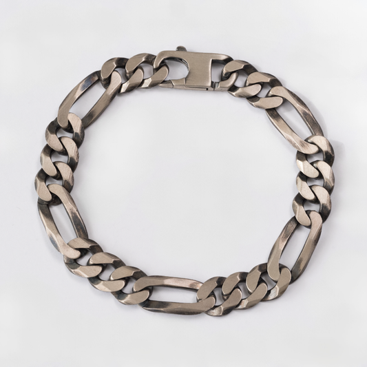 Pulsera Cartier Plata Envejecida