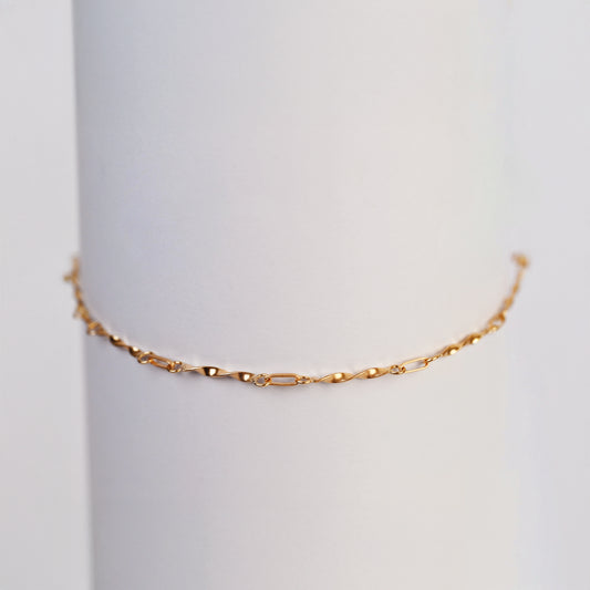 Pulsera Marquesa Oro Rosado 18k