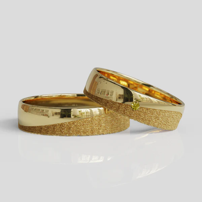 Argollas de Matrimonio Tesoro Mio Oro 18k 5mm