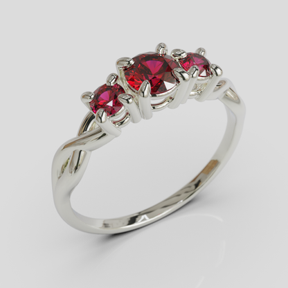 Anillo Compromiso Velour