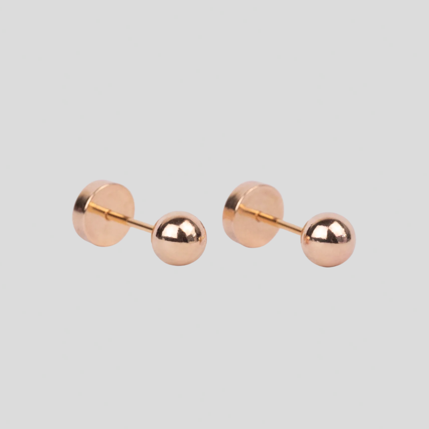 Aros Abridores Bolita Oro 14K