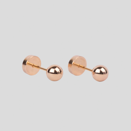 Aros Abridores Bolita Oro 14K