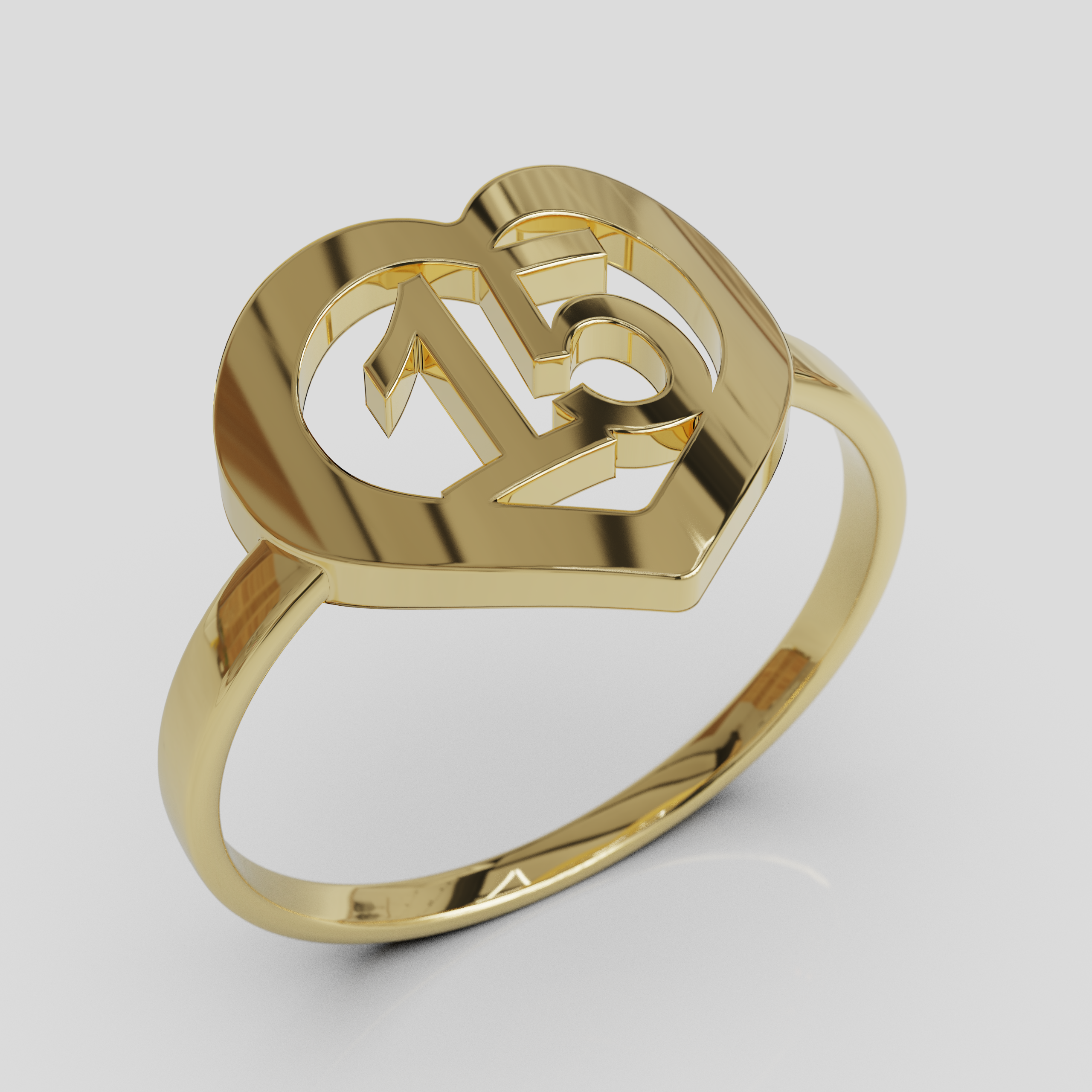 Anillo 15 Años Personalizable