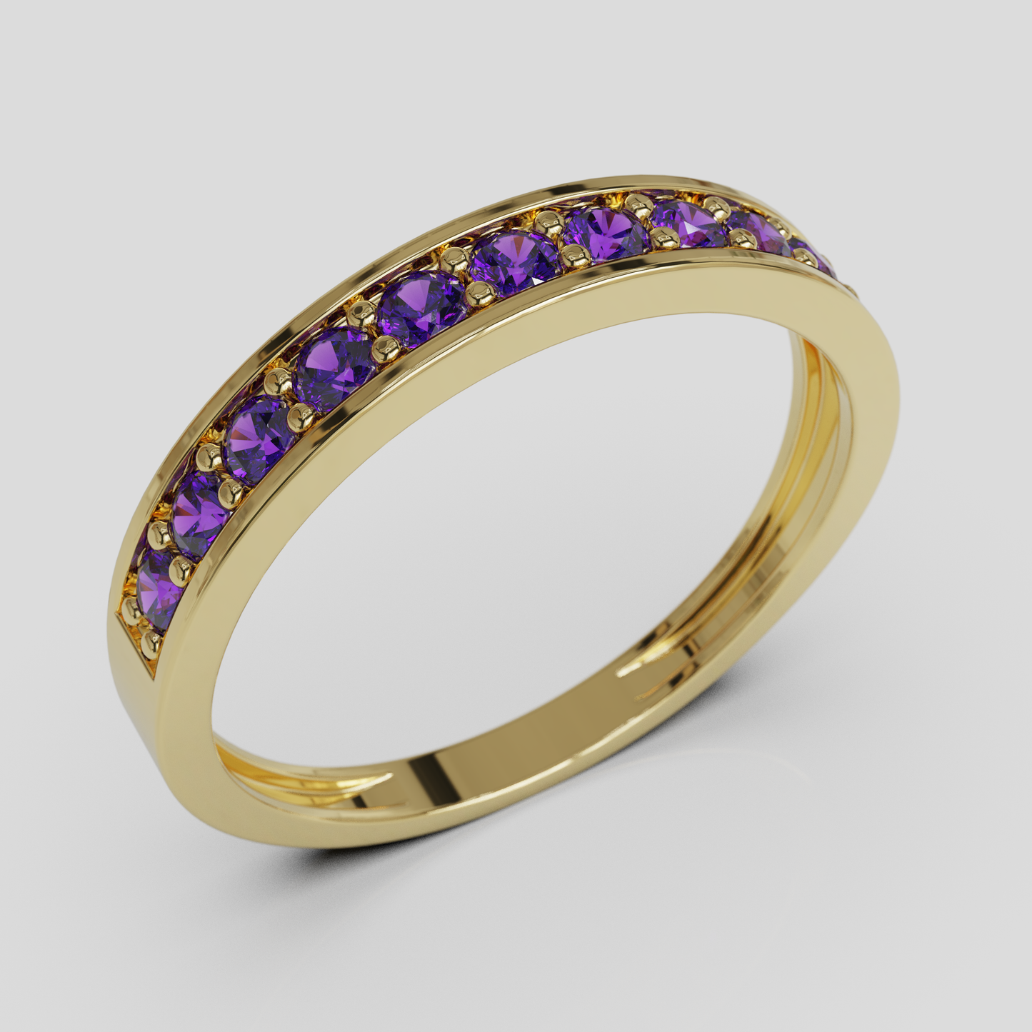 Anillo de Compromiso Cintillo Canal