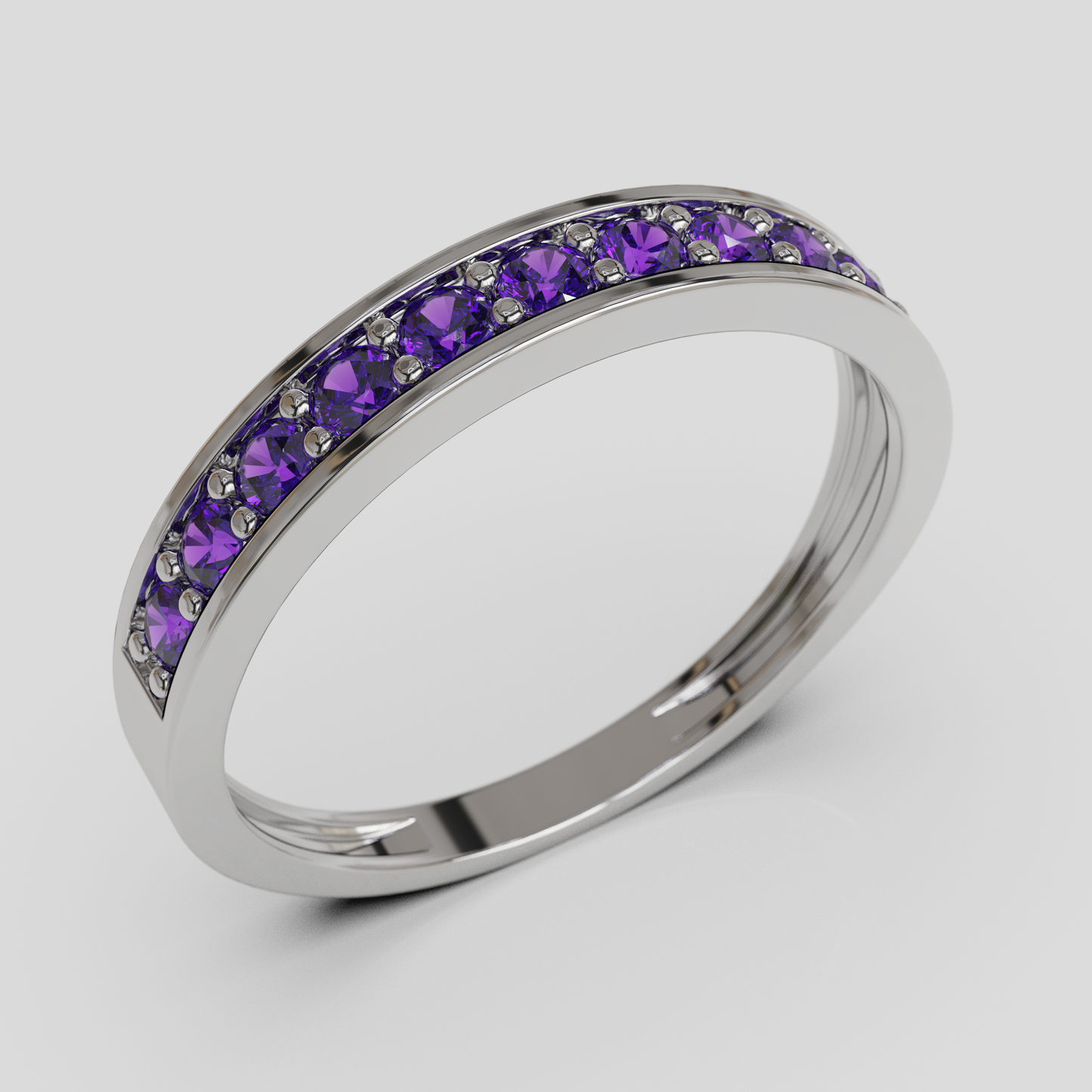Anillo de Compromiso Cintillo Canal