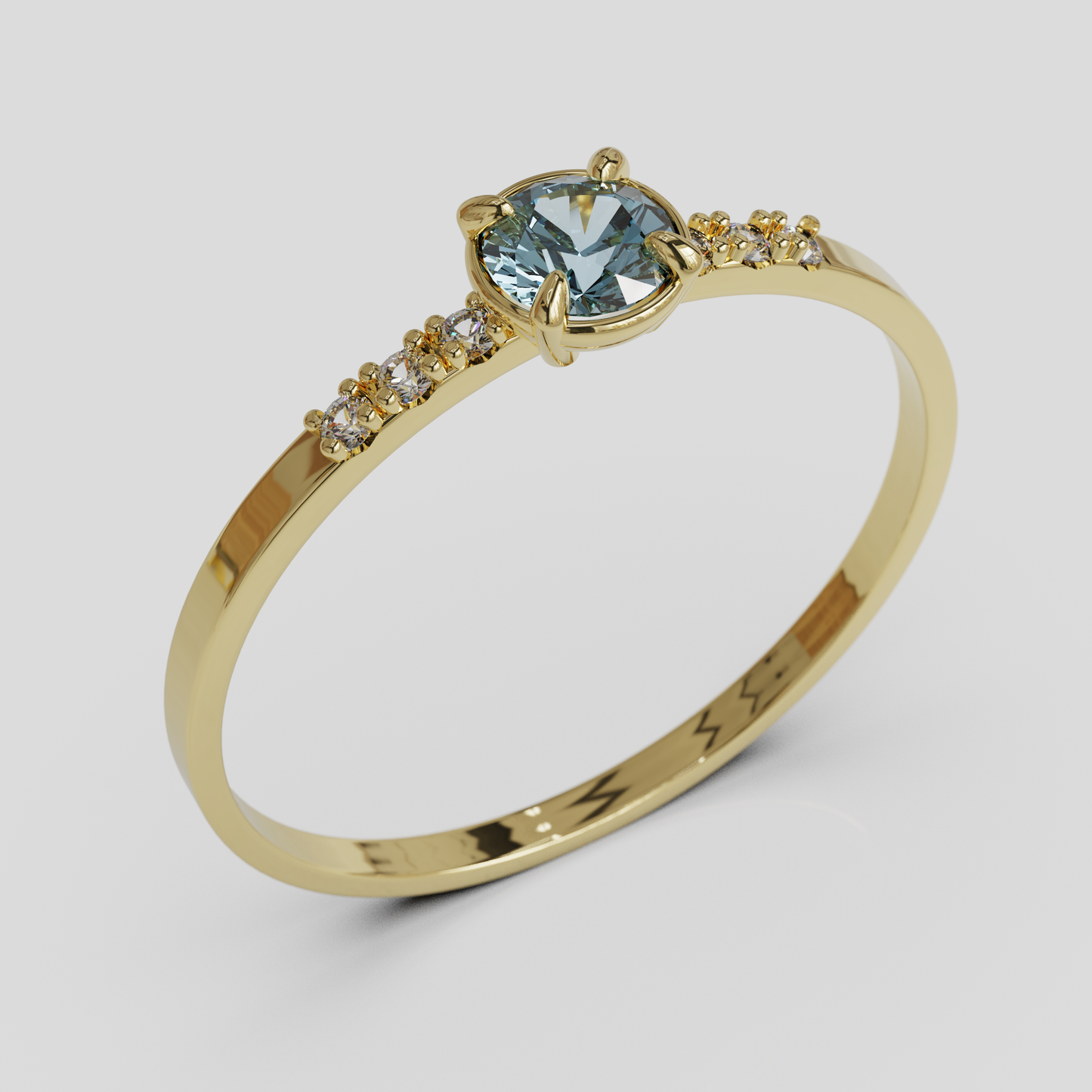 Anillo Compromiso Fern