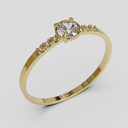 Anillo Compromiso Fern