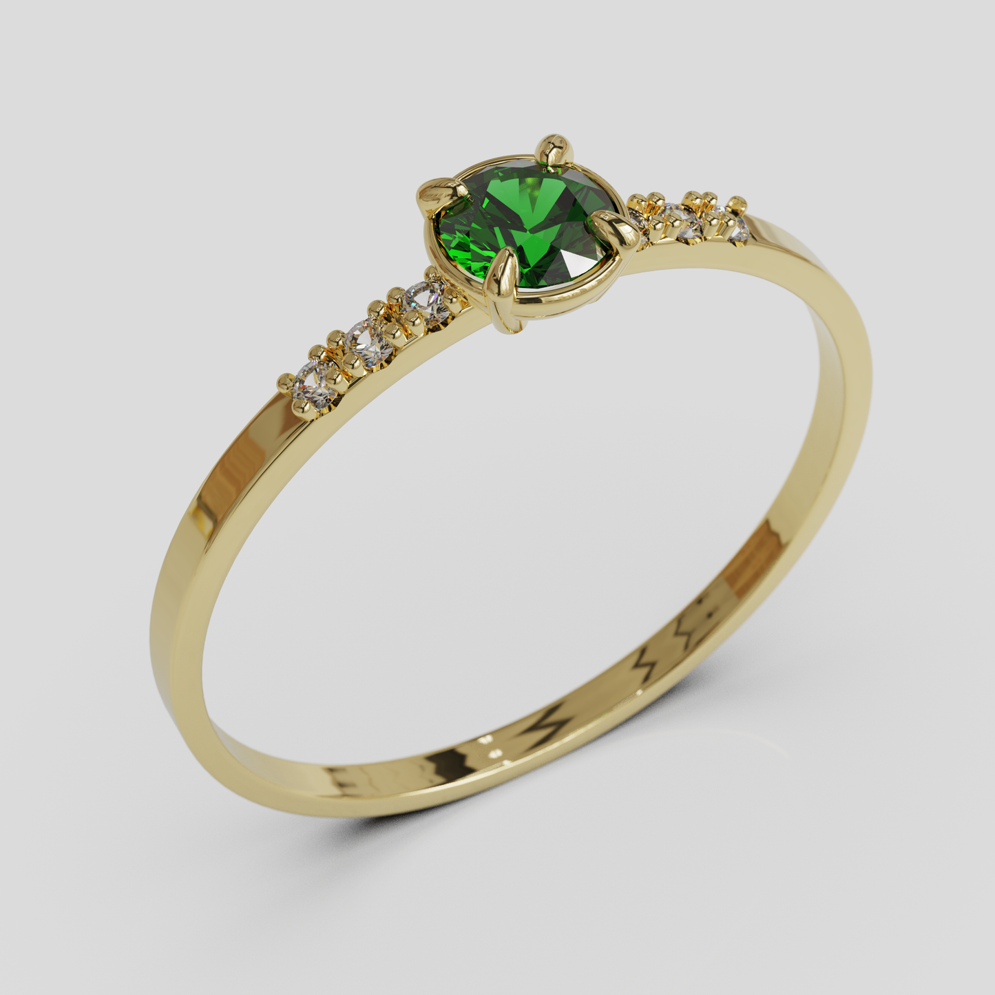 Anillo Compromiso Fern