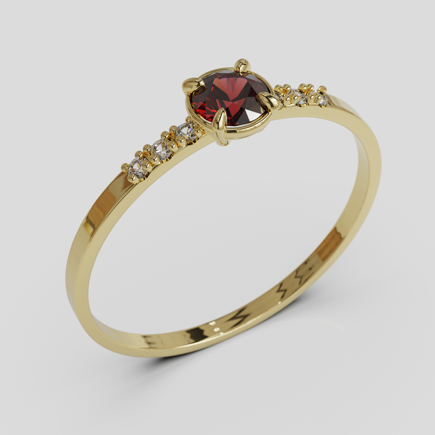 Anillo Compromiso Fern