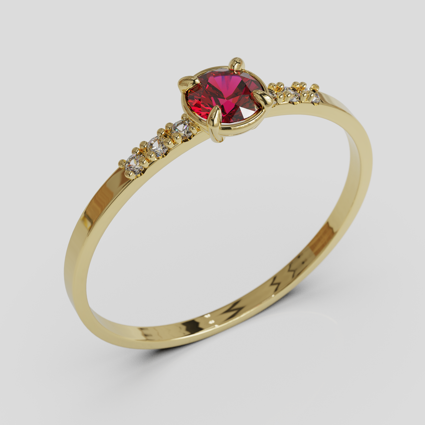 Anillo Compromiso Fern