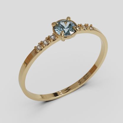 Anillo Compromiso Fern