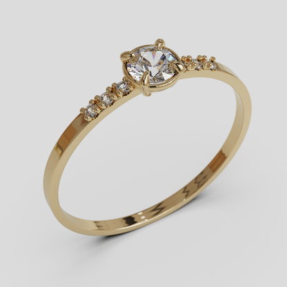 Anillo Compromiso Fern