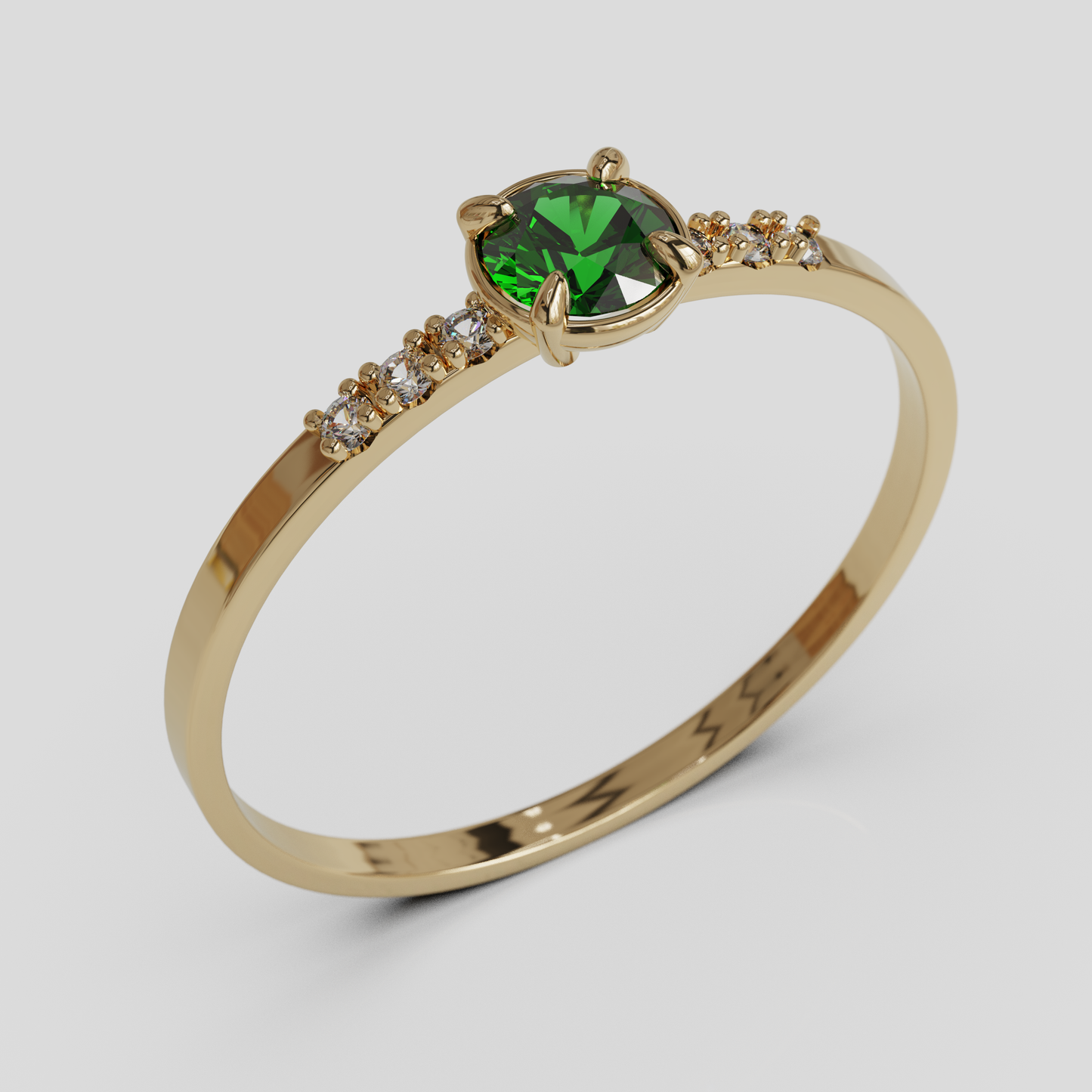 Anillo Compromiso Fern