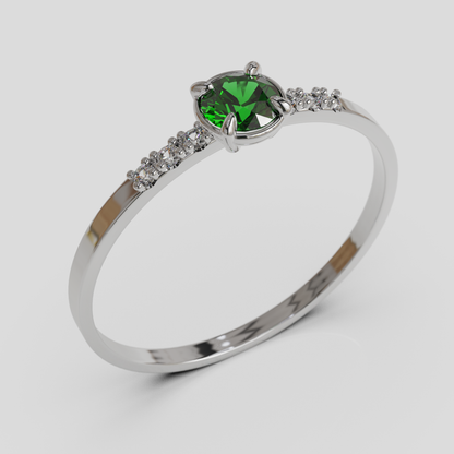 Anillo Compromiso Fern