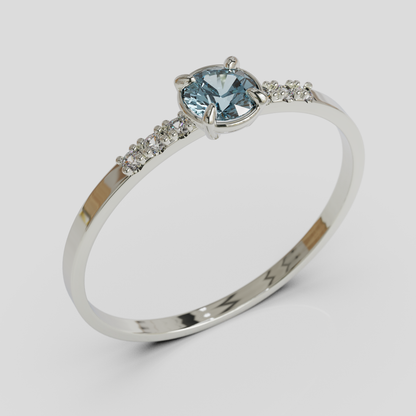 Anillo Compromiso Fern