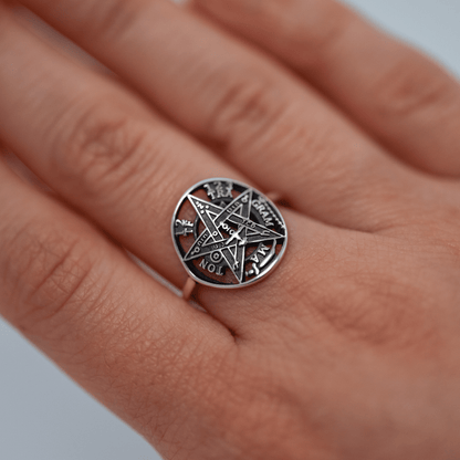 Anillo Pentagrama