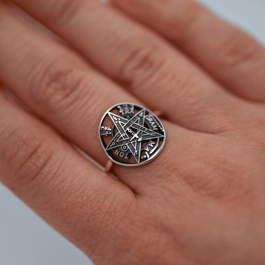 Anillo Pentagrama