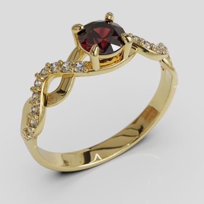 Anillo de Compromiso Lía