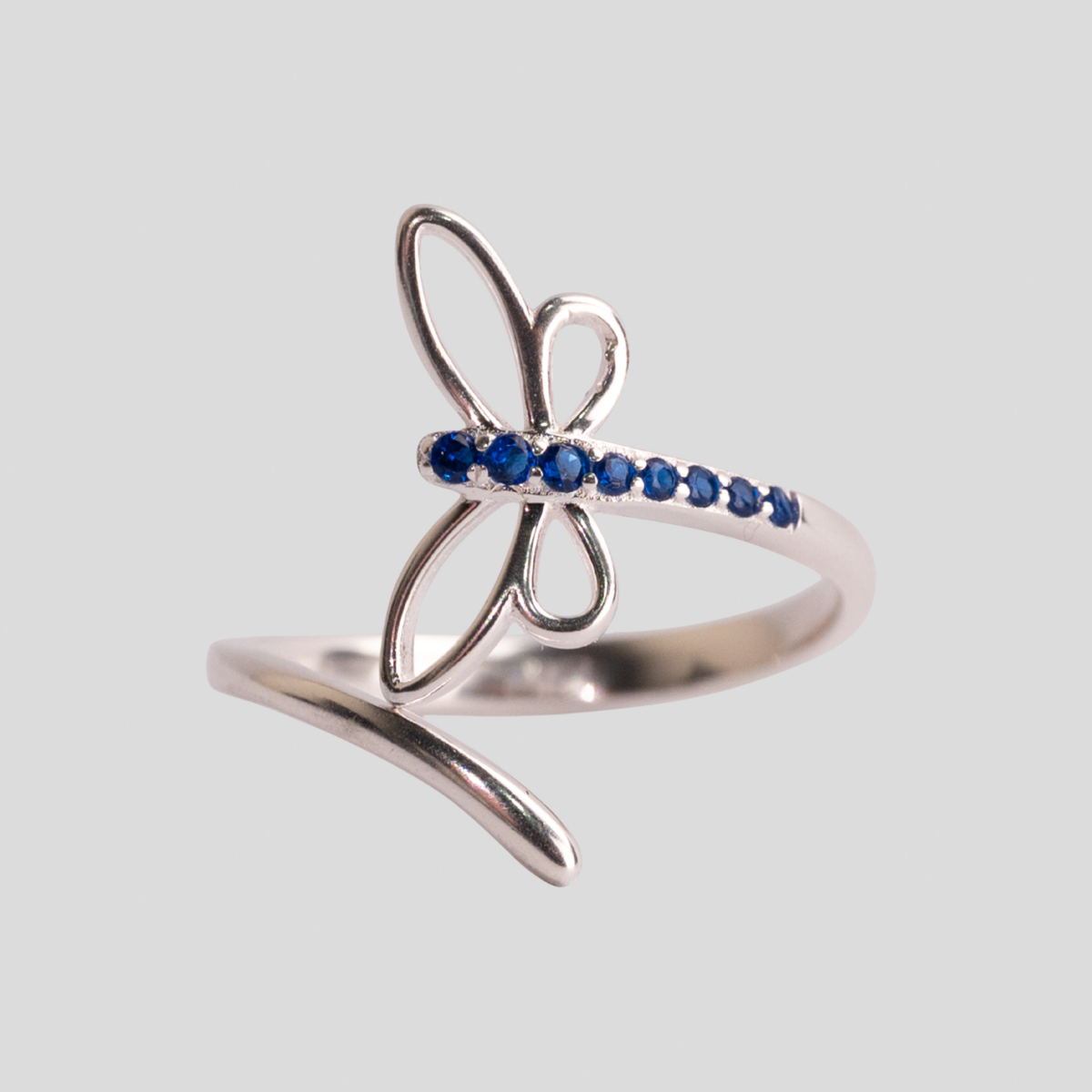 Anillo plata 925 Libélula