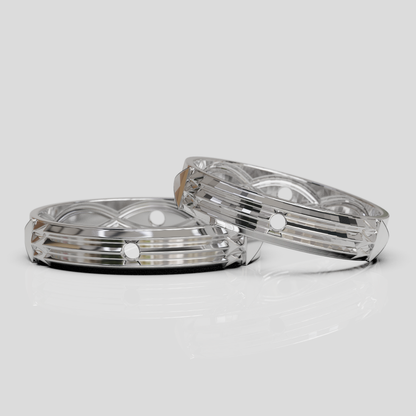 Argollas Matrimonio Atlante light Oro 18k