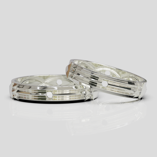 Argollas Matrimonio Atlante light Plata 950
