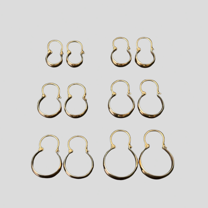 Aros Bote Clásicos Oro 18K
