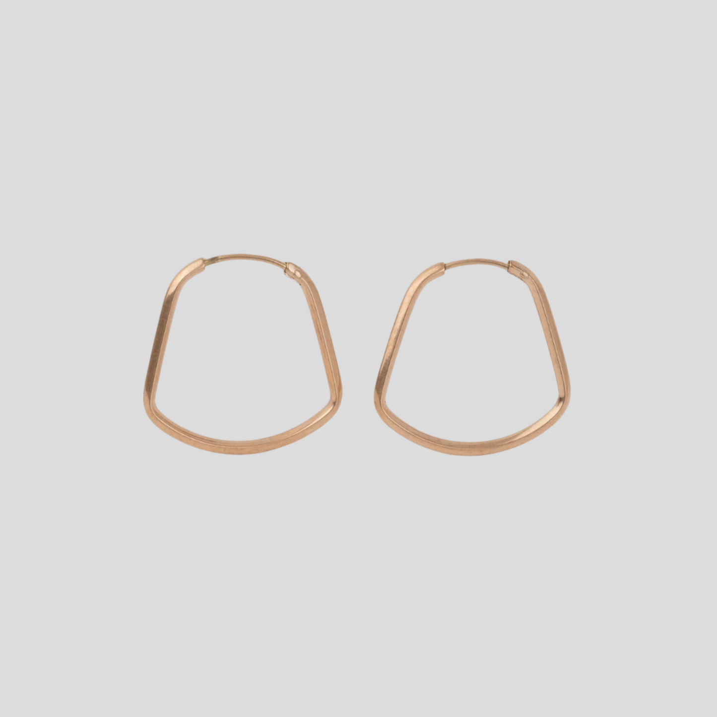 Aros Campana Oro 18K