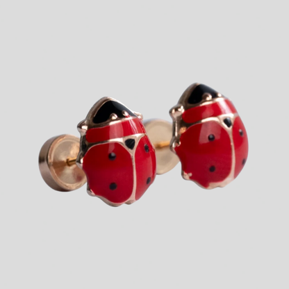 Aros Abridores Chinitas Oro 14k