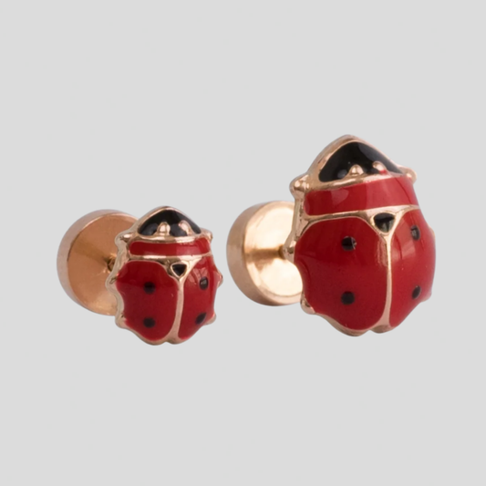 Aros Abridores Chinitas Oro 14k