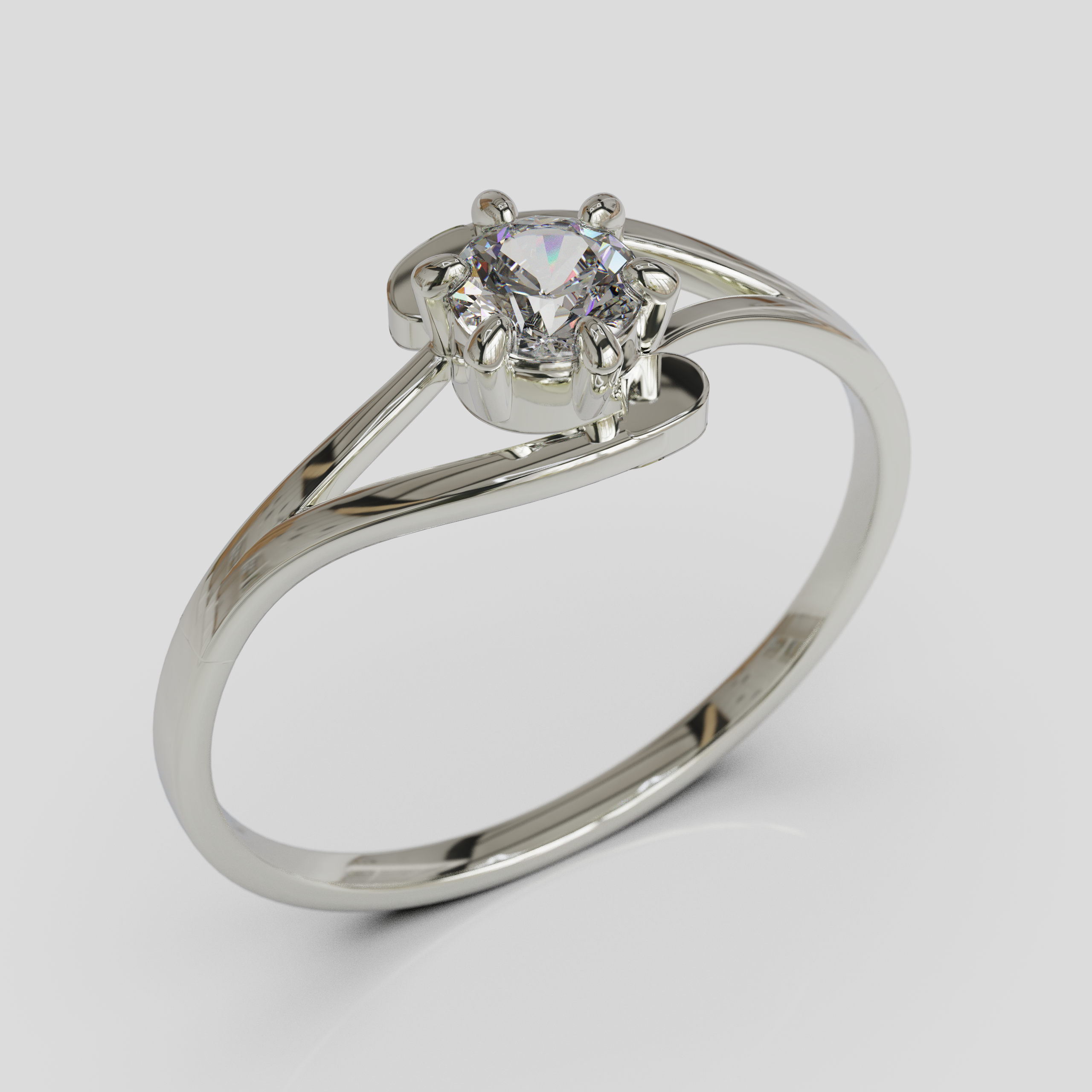 Anillo de Compromiso Robinet Plata 950