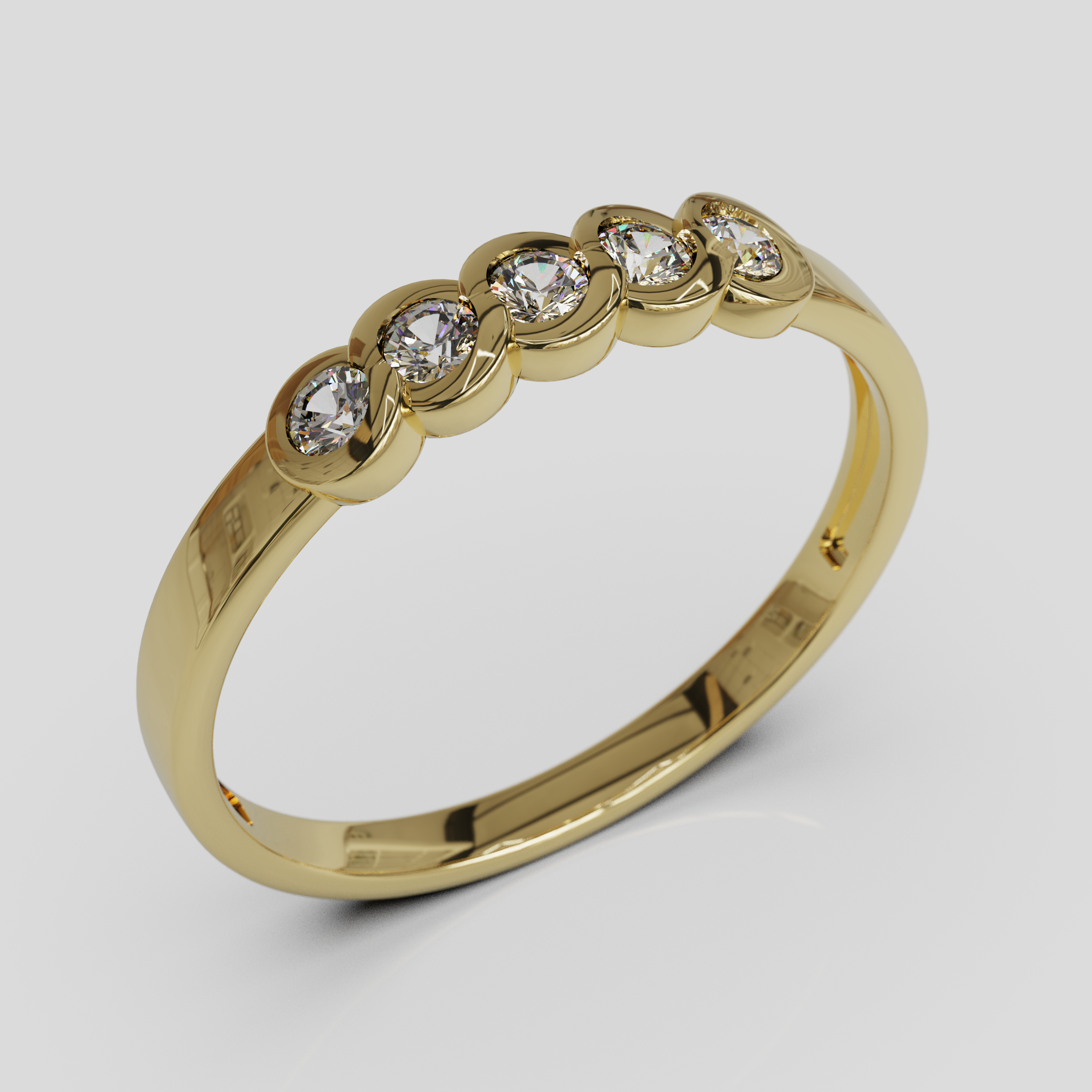 Anillo de Compromiso Bandeau