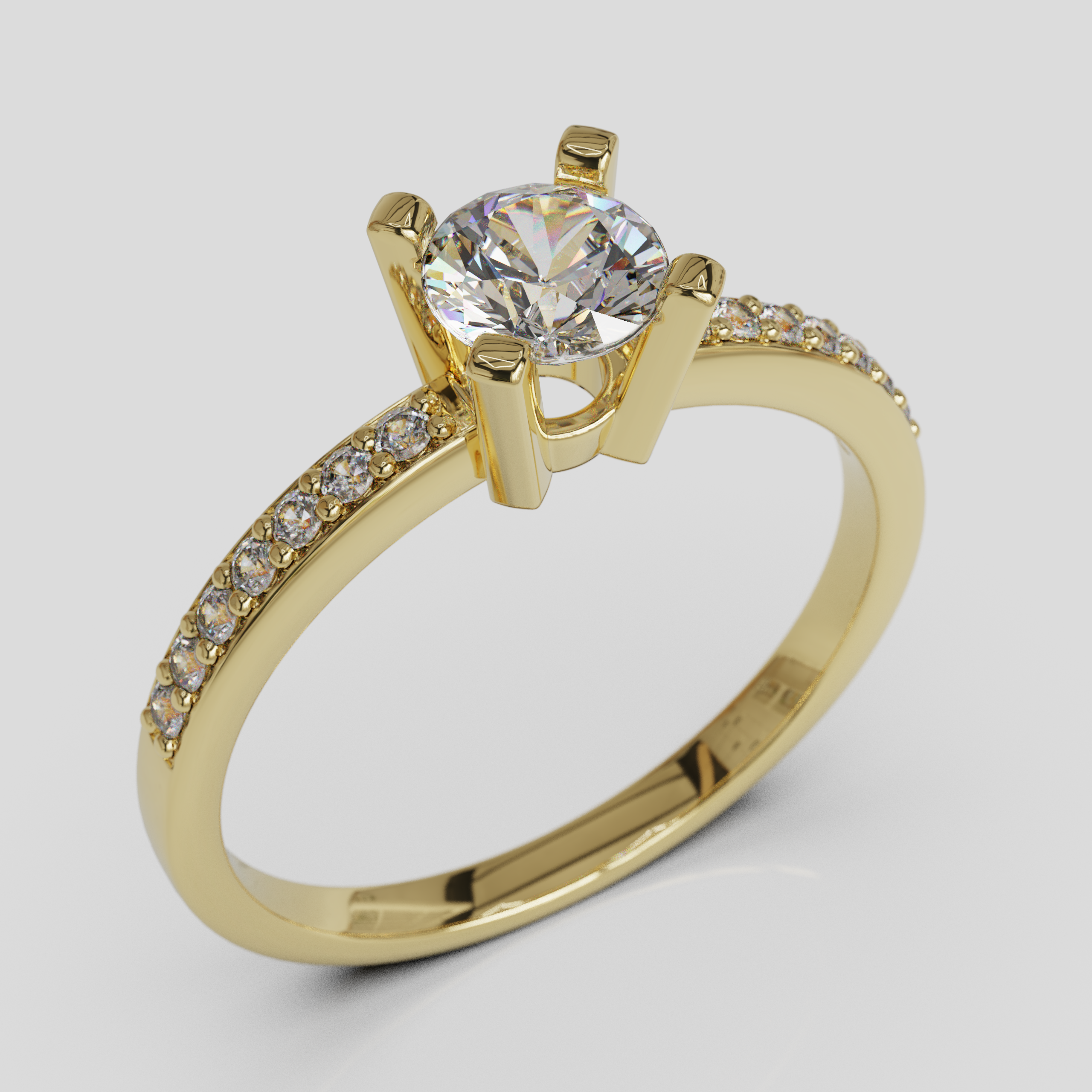 Anillo de Compromiso Eternity