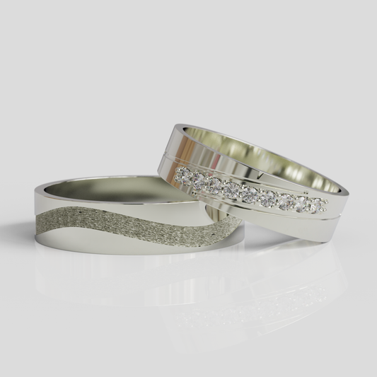 Argollas de Matrimonio Amoruccio Plata 950