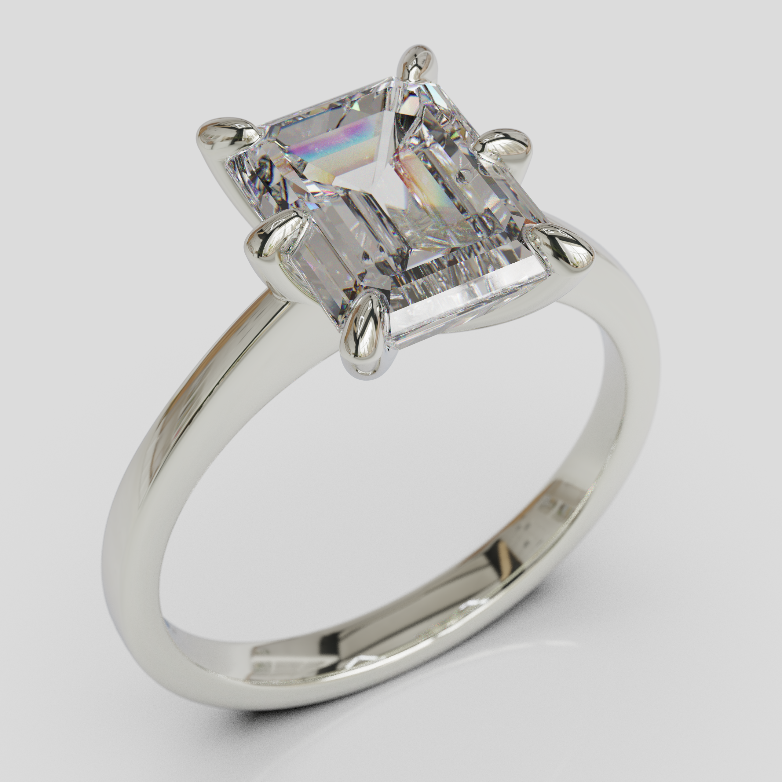 Anillo de Compromiso Retta Plata 950