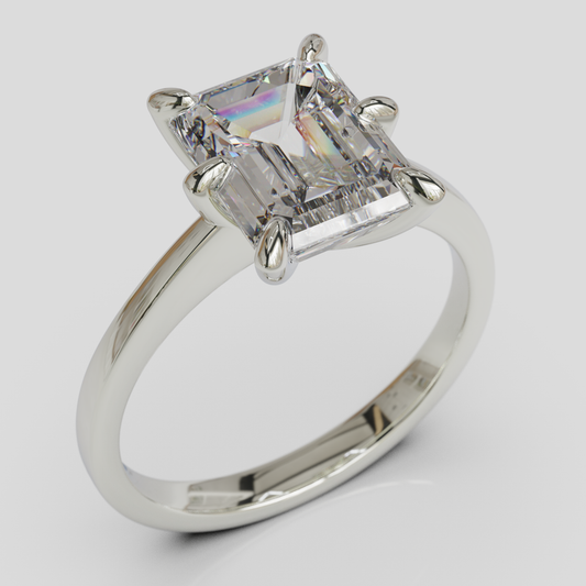 Anillo de Compromiso Retta Plata 950