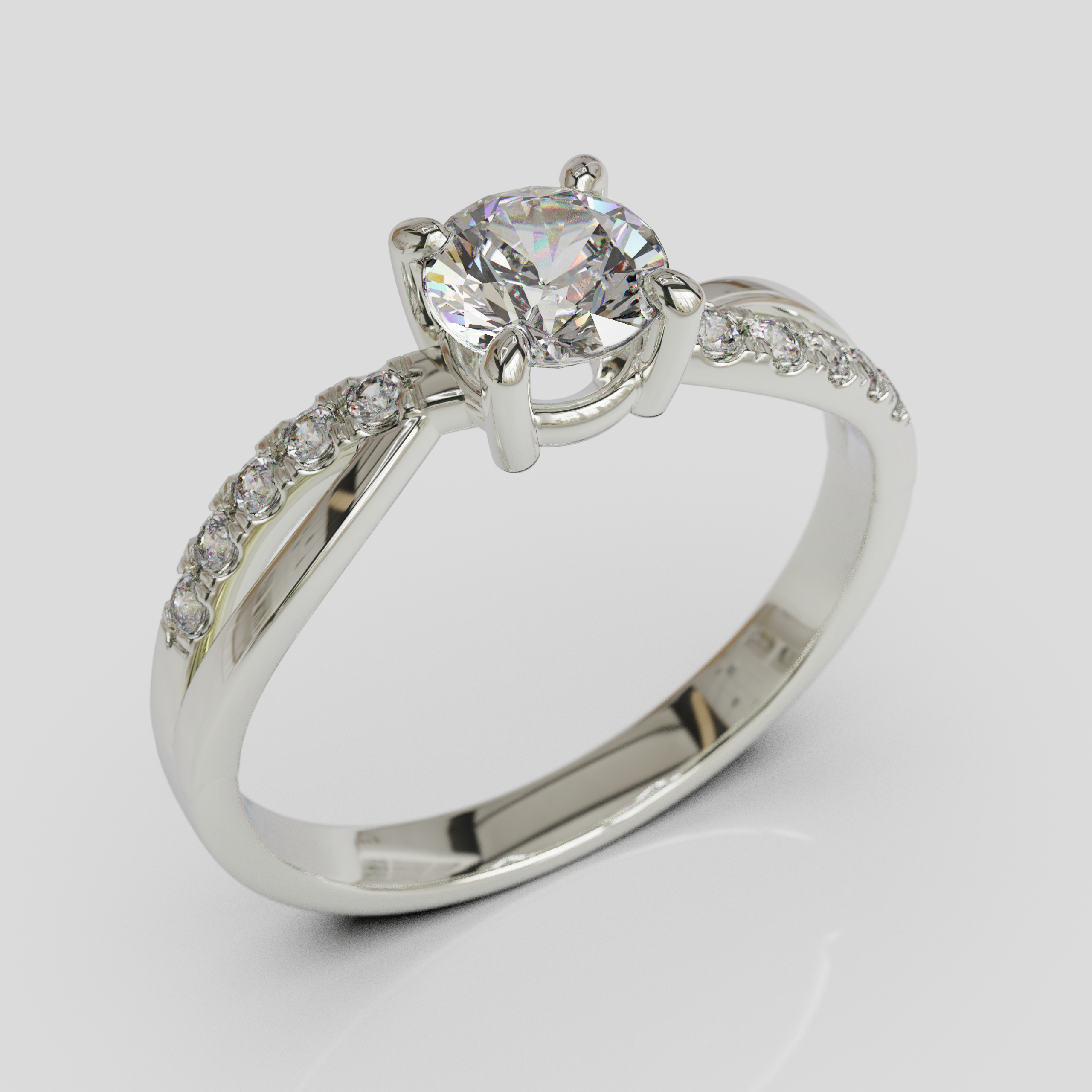 Anillo de Compromiso Onivia Plata 950