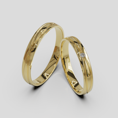 Argollas Chiara 3mm