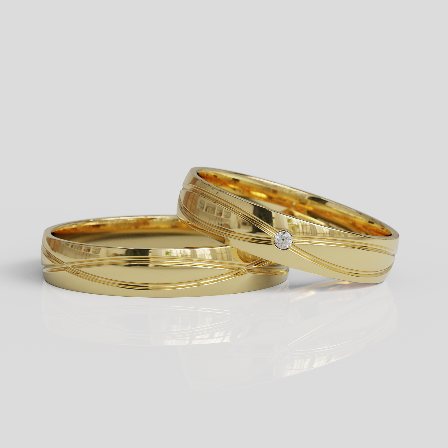 Argollas Chiara 4mm