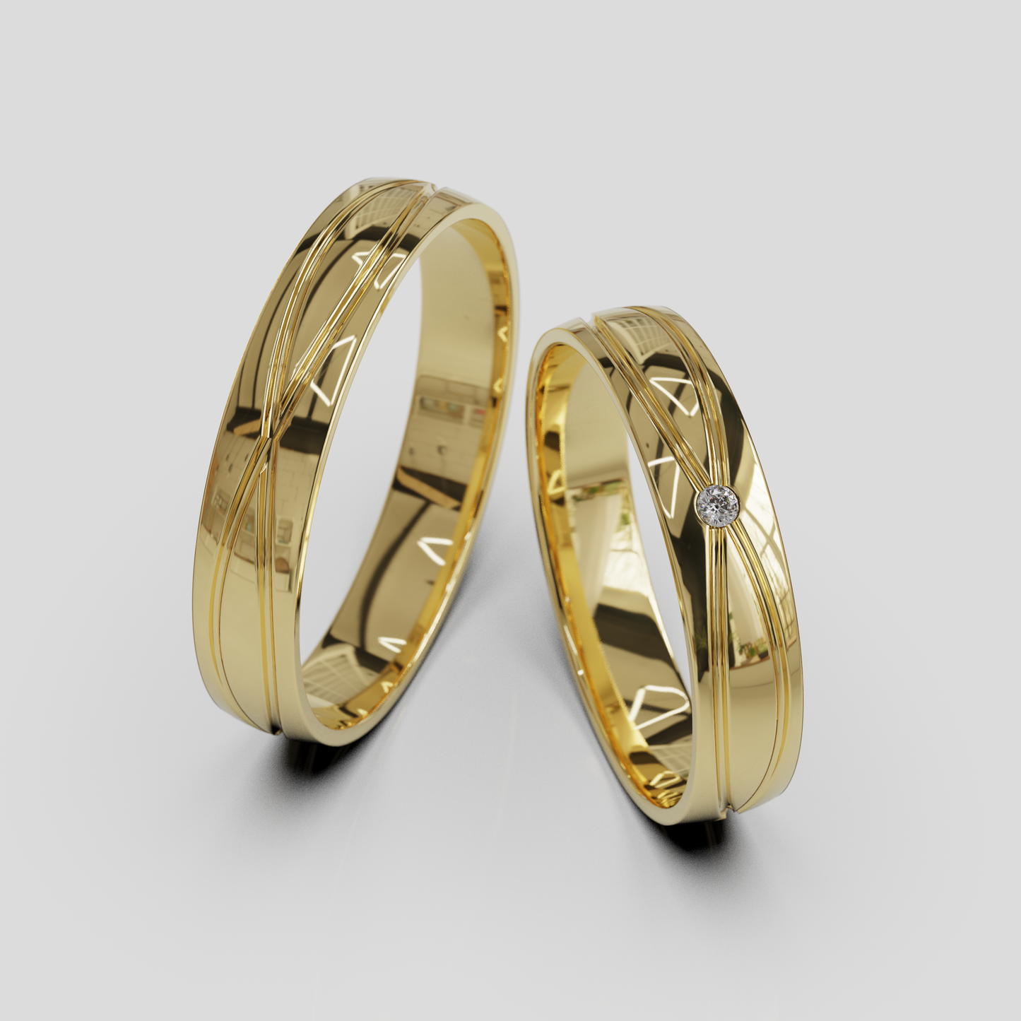 Argollas Chiara 4mm