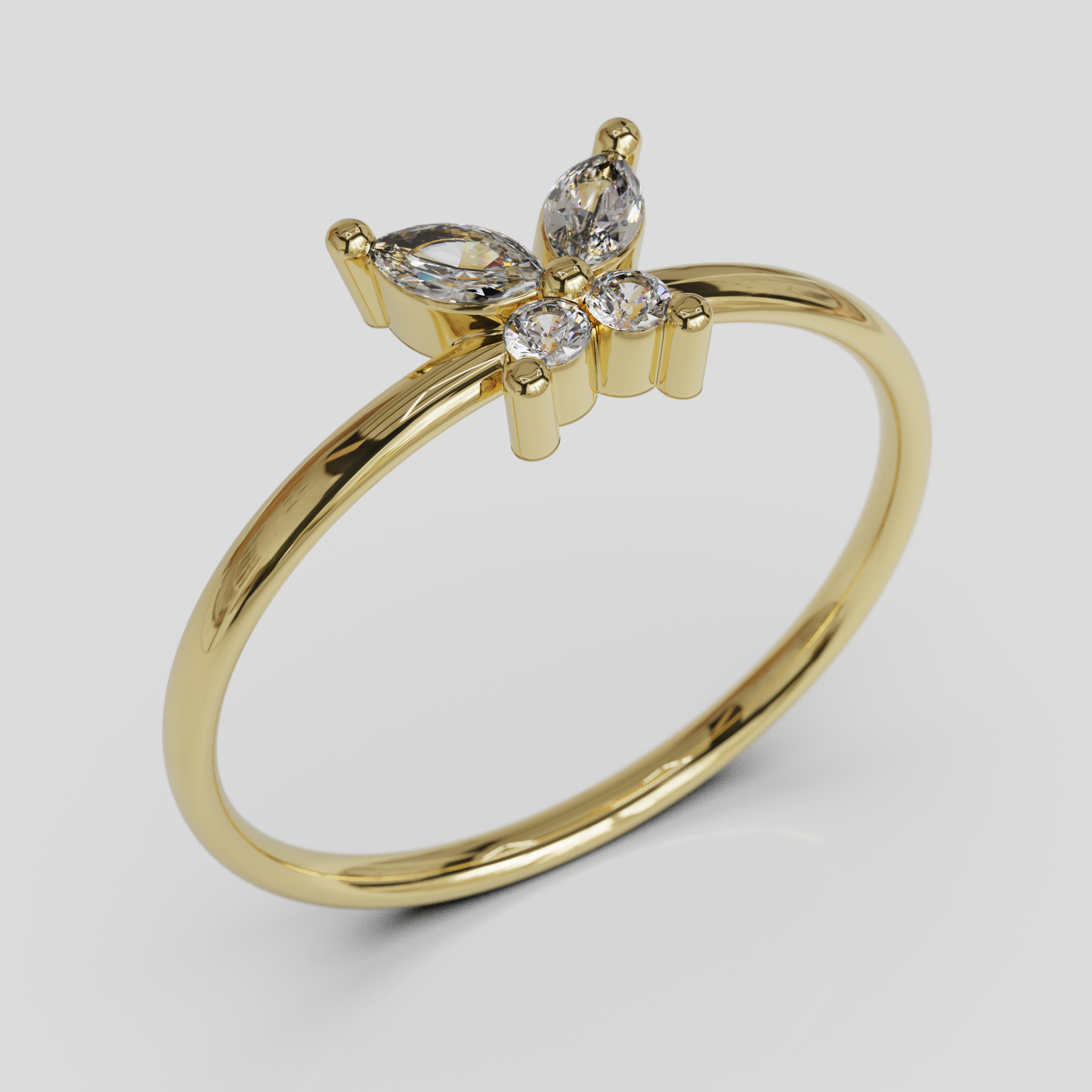 Anillo Mariposa