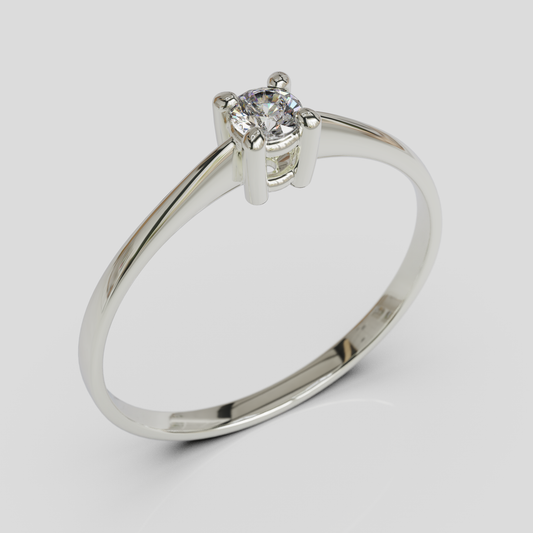 Anillo de Compromiso Nova Plata 950