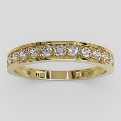 Anillo de Compromiso Cintillo Canal