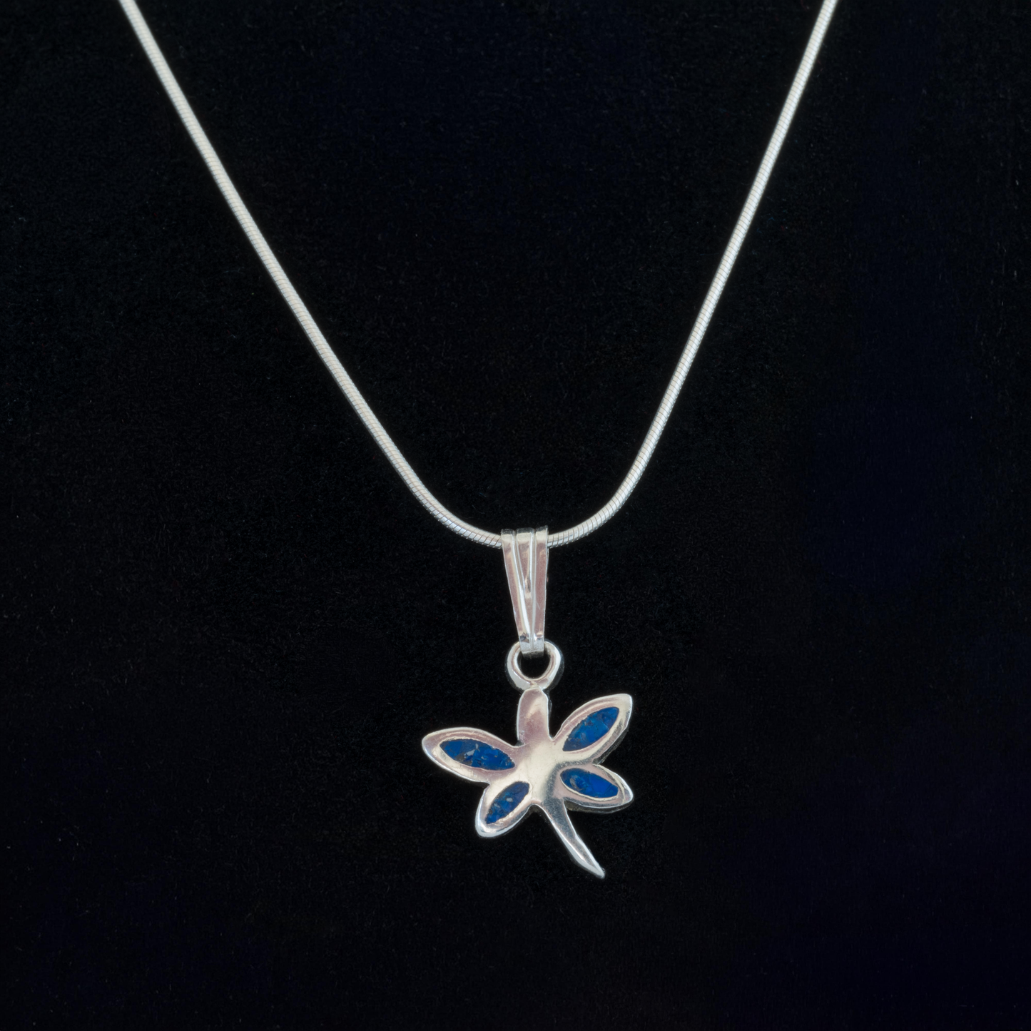 Dije Libélula Azul