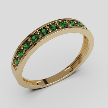 Anillo de Compromiso Cintillo Canal