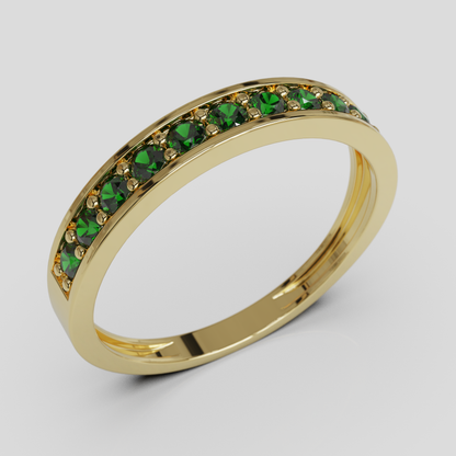 Anillo de Compromiso Cintillo Canal