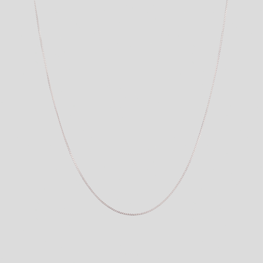 Cadena Grumet Juvenil Plata Italiana 925