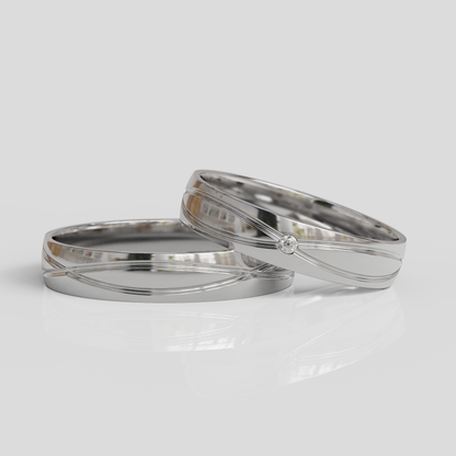 Argollas Chiara 4mm