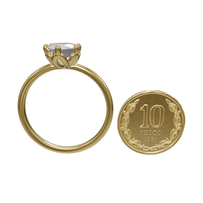 Anillo de Compromiso Marquis Loto Oro 18K